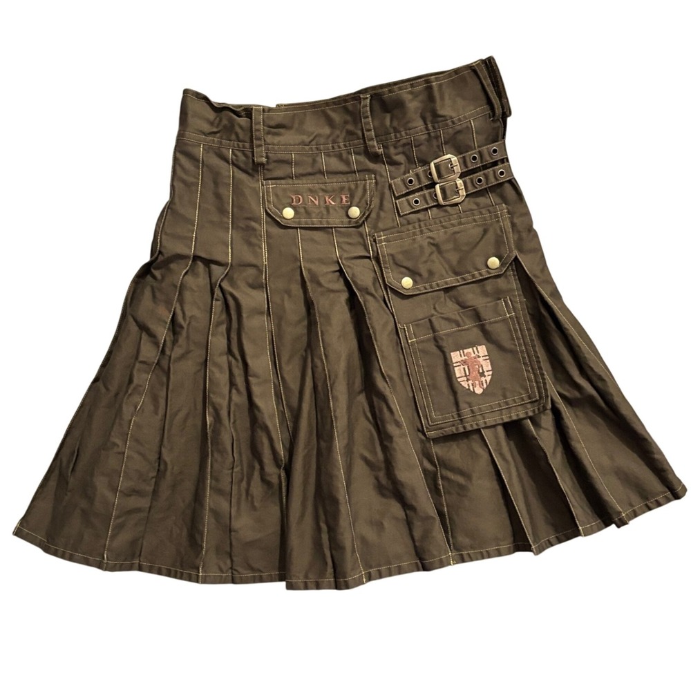 Brown Utility Kilt for Men